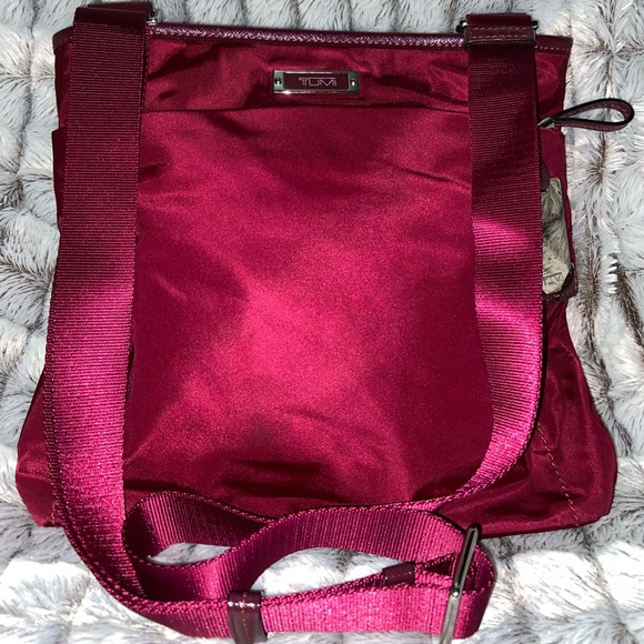 Tumi Bags Tumi Crossbody Small Travel Bag Burgundy Red Berry Purple